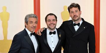 El equipo de Argentina, 1985 llegó a la alfombra roja de los Premios Oscar.