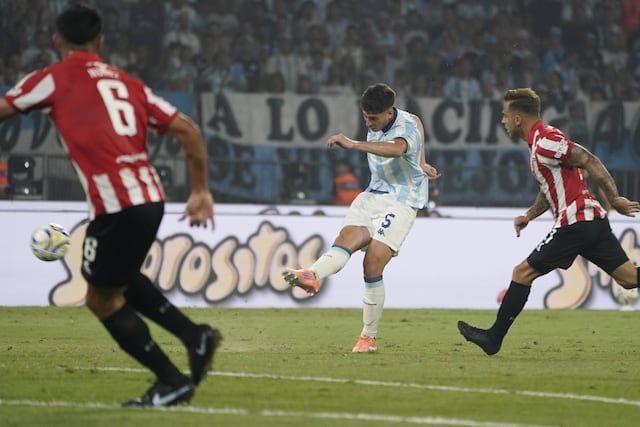 Racing vs. Estudiantes de La Plata. (Gentileza Clarín)