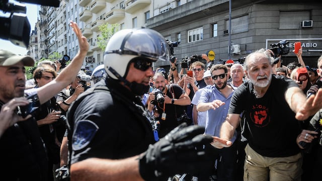 Marcha de agrupaciones sociales a Plaza de Mayo. Foto Federico Lopez Claro