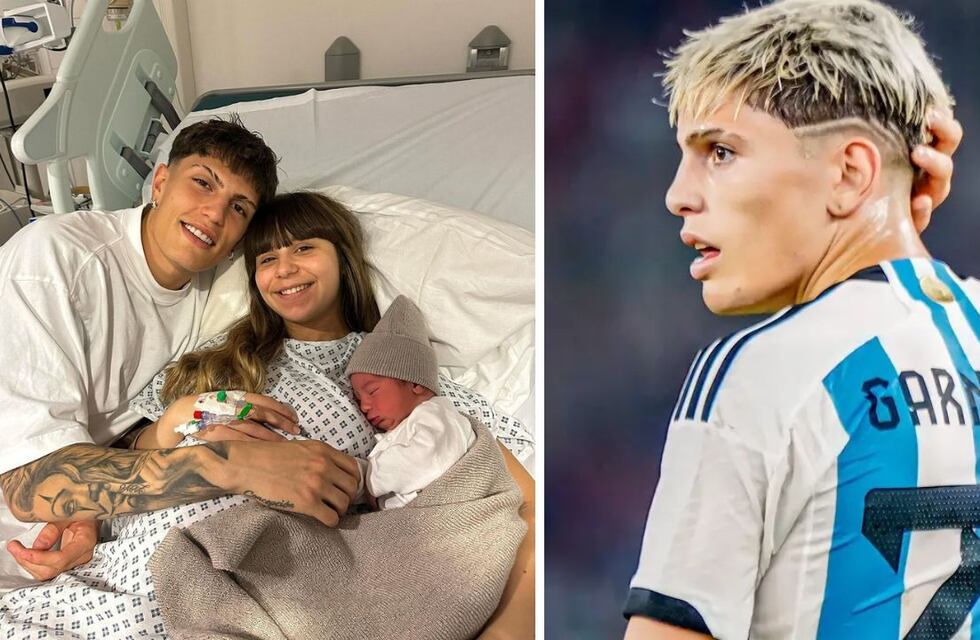 Nació el primer hijo de Alejandro Garnacho y Eva García