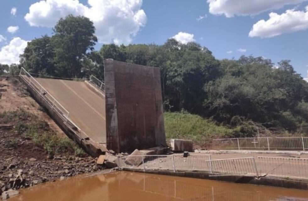 Tras su caída, se prevé la construcción de un nuevo puente sobre el arroyo Pindaytí en 2022