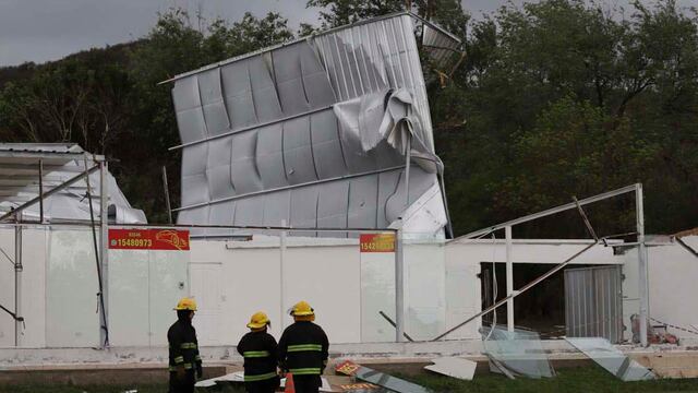Temporal. Santa Rosa de Calamuchita fuertes vientos. (La Voz)