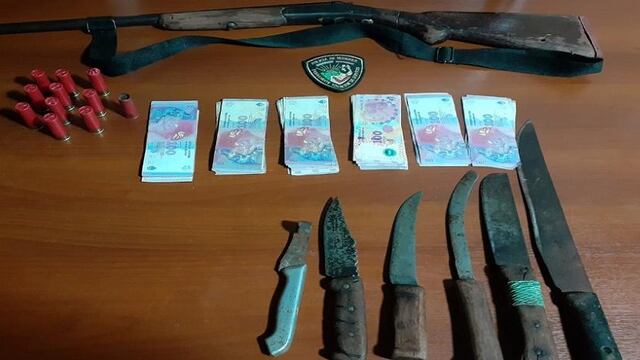 A punta de cuchillo, robaron 10 mil pesos en Piñalito Norte.