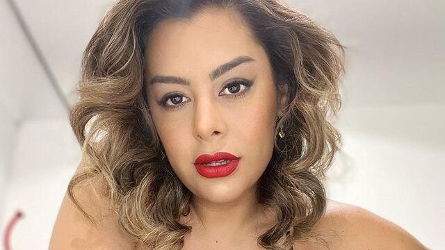 Las fotos de Larissa Riquelme que conquistaron la red social de la camarita.