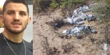 El boxeador neuquino Gino Godoy compartió imágenes de la basura que dejan las personas en el Lago Mari Menuco.