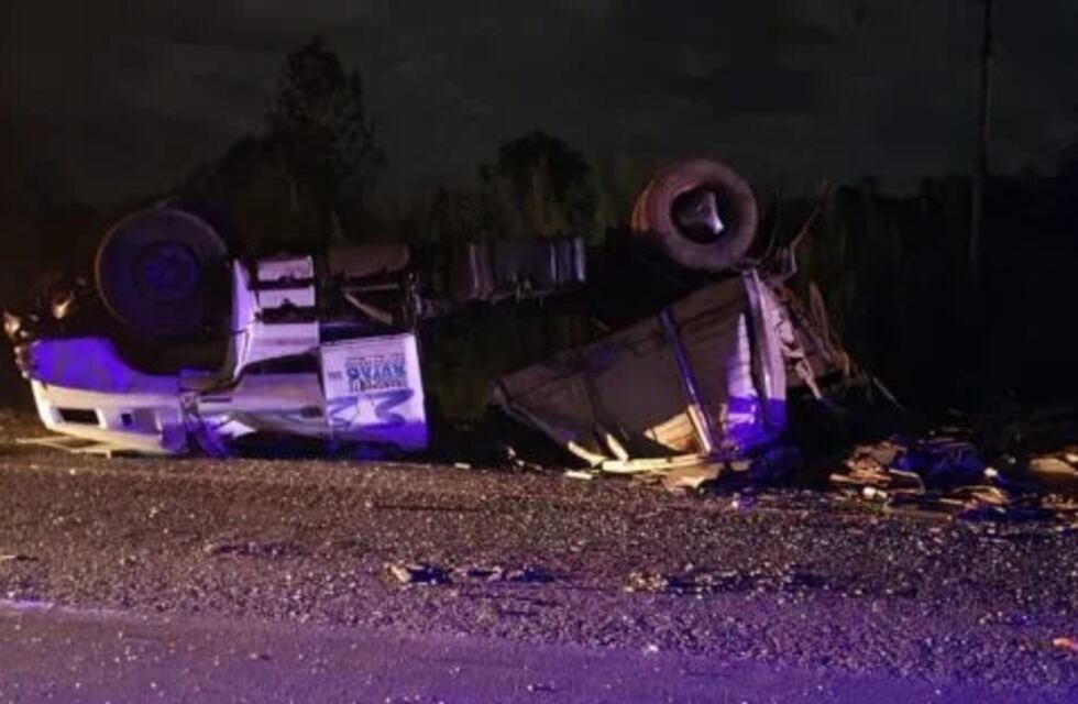 Siniestro fatal en Loreto: murió un camionero tras despistar sobre la ruta 12