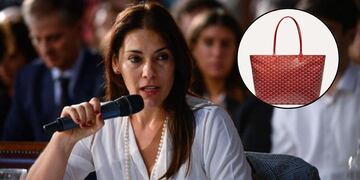 El bolso que usa la senadora Crexell