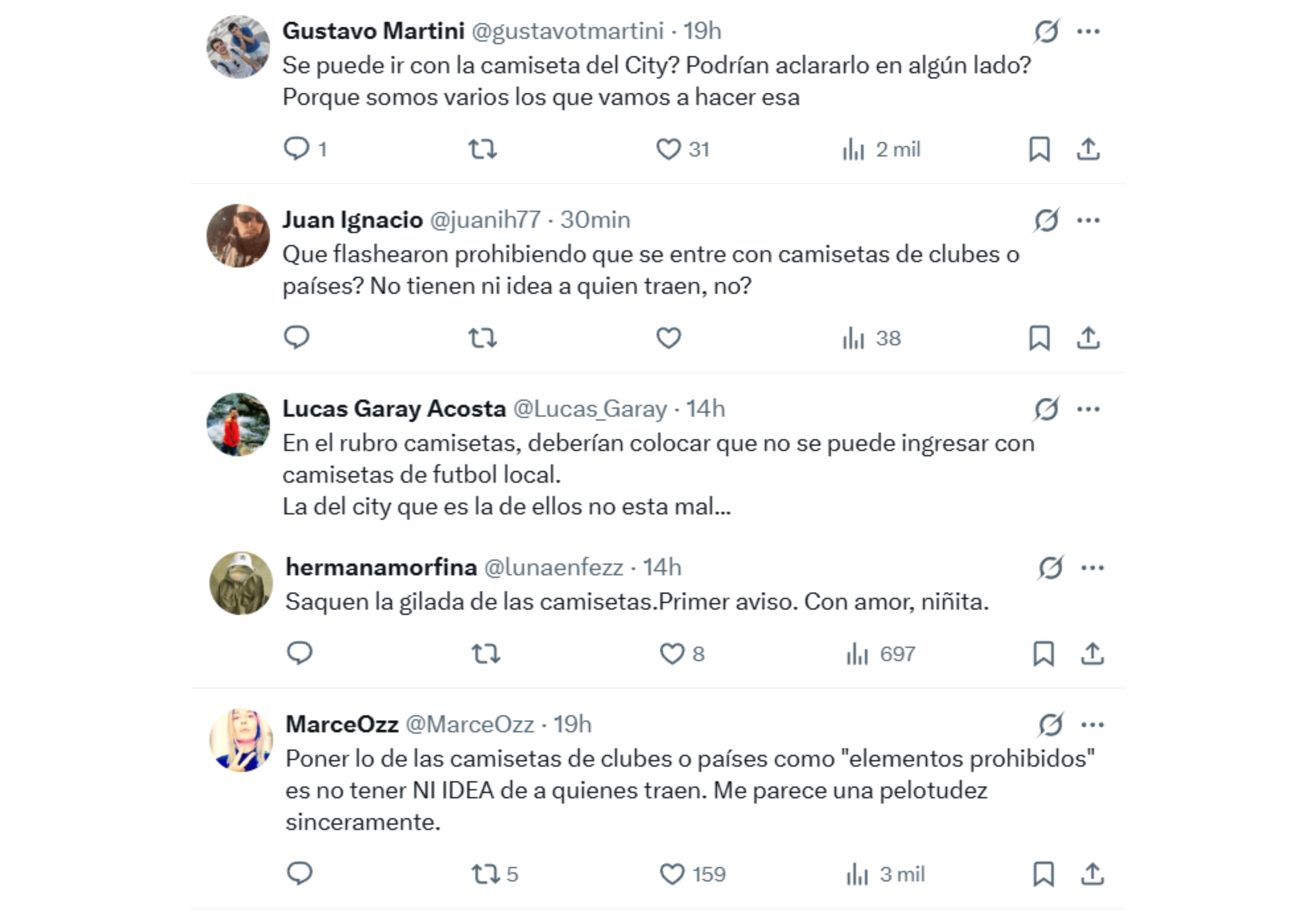 La polémica se desató en Twitter.