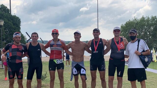 Atletas de Arroyito se destacaron en la segunda fecha del Cordobés de Triatlón