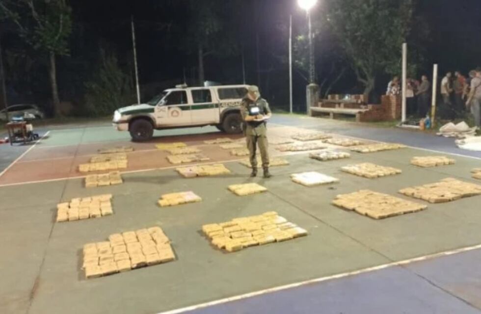 Decomisan importante cantidad de marihuana en el departamento Eldorado