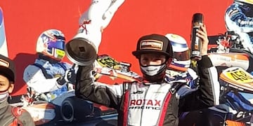 Fausto Arnaudo piloto de Karting de Arroyito