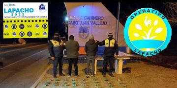 Secuestraron 85 paquetes de hojas de coca en puesto de control de Cabo Vallejo