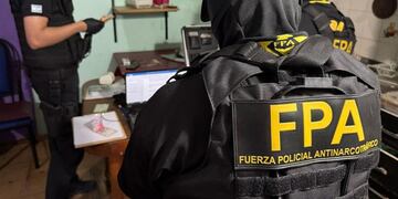 Allanamientos por drogas a cargo de la FPA. (Gentileza FPA)