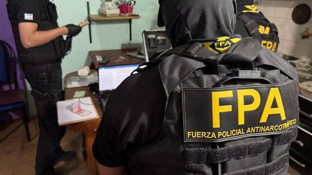 Allanamientos por drogas a cargo de la FPA. (Gentileza FPA)