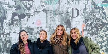 Batia, Daira y Alina, sus tres hijas.