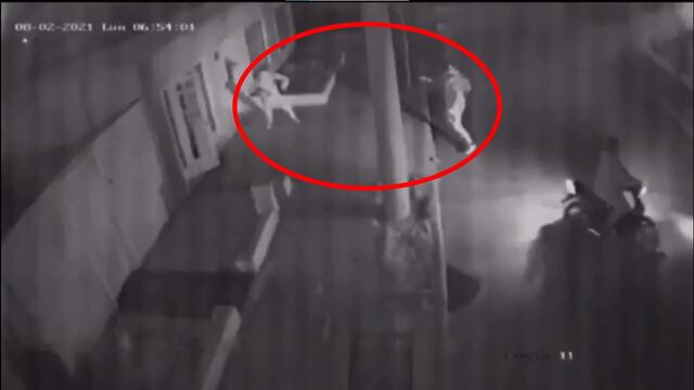 Nicolás salía a trabajar por la mañana, motochoros armados lo esperaban e intentaron robarle.