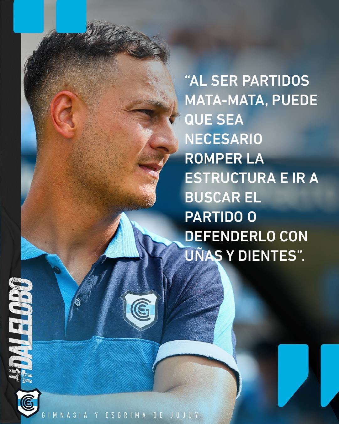 El técnico Matías Módolo habló con los medios en la preparación del encuentro entre el “Lobo” jujeño y el “Trueno Verde” de Buenos Aires, que se jugará en Jujuy con público visitante.