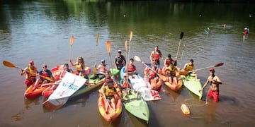 Regresa a sus funciones la Escuela Municipal de Kayak en Eldorado.