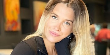Camila Homs, la ex de Rodrigo de Paul.