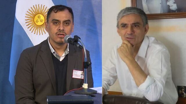 Omar Gutiérrez, debutante en la política,  y José Luis Martiarena, un avezado en esas lides, dos de los candidatos para las elecciones legislativas del 27 de junio en Jujuy.