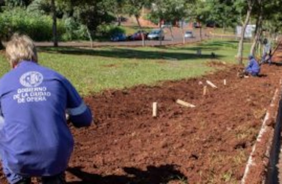 Oberá: modernizan la avenida Picada Vieja
