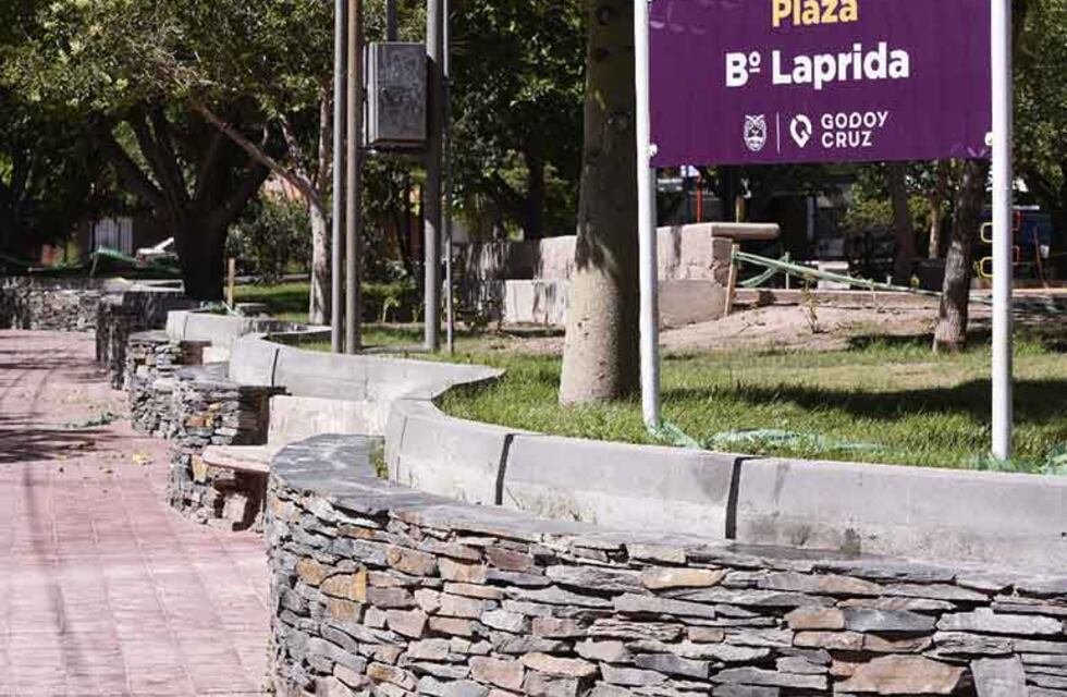 Mejoran en Godoy Cruz los espacios públicos