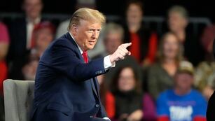 El expresidente Donald Trump (AP Foto/Chris Carlson)