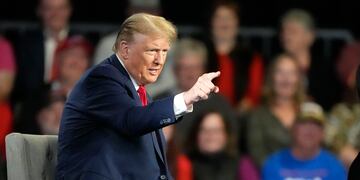 El expresidente Donald Trump (AP Foto/Chris Carlson)