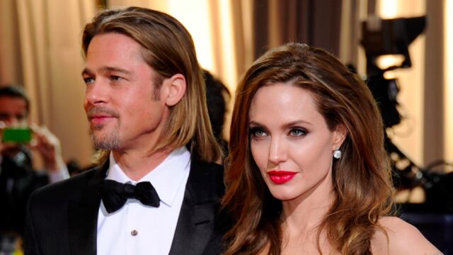 Angelina Jolie y Bard Pitt.