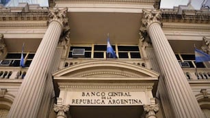 Fachada del edificio del Banco Central.