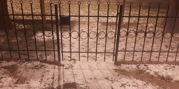 El granizo dijo presente en Mendoza y la zona más afectada fue la zona Este de la provincia.