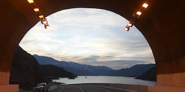 Tunel en el Dique de Potrerillos
Foto: José Gutiérrez / Los Andes