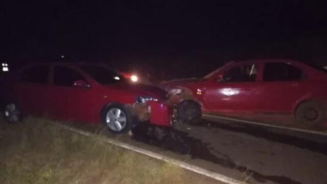 Tras un choque en Campo Ramón, una mujer resultó lesionada.