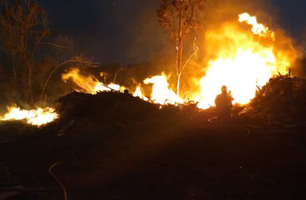 Nuevos focos de incendio en El Soberbio