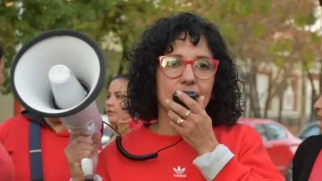 Marcela Acuña, la mamá de César Sena.