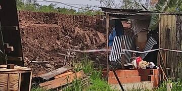 Garupá: una niña de 6 años falleció luego de un derrumbe en su vivienda.