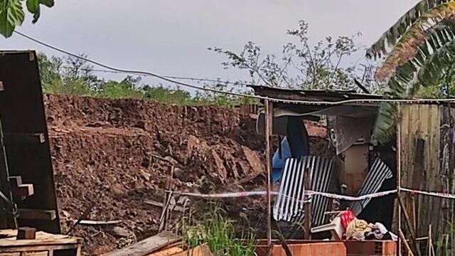 Garupá: una niña de 6 años falleció luego de un derrumbe en su vivienda.