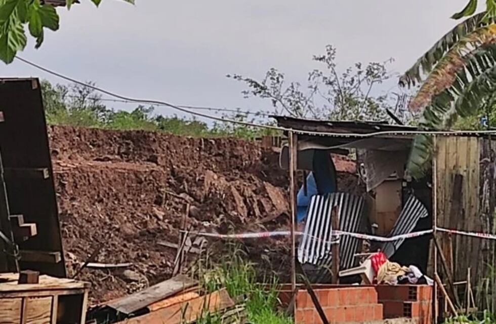 Garupá: una niña de 6 años falleció luego de un derrumbe en su vivienda