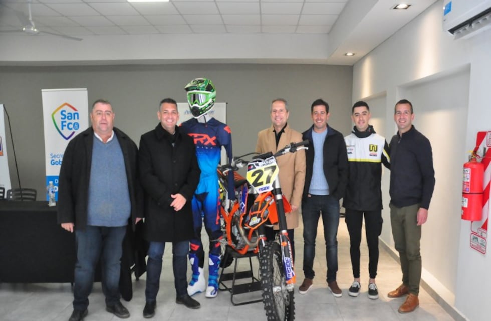 Presentaron la sexta fecha del Campeonato Cordobés de Motocross