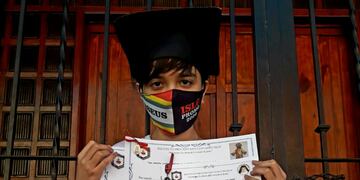 Luego de un año atípíco, Alejandro Exequiel grabó un emotivo tema para sus compañeros, junto a quienes terminaron la primaria en 2020.