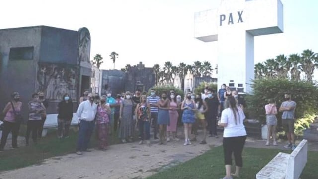 Visita guiada al cementerio de Morteros