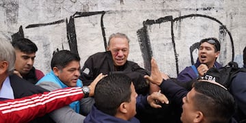 Agredieron a Sergio Berni compañeros del chofer asesinado en La Matanza.