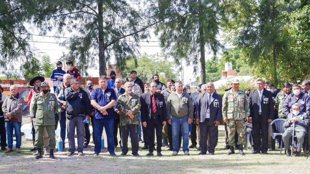 Los veteranos de guerra oriundos de Palpalá y otros llegados desde distintos puntos de la provincia, son homenajeados en esa ciudad cada 2 de Abril.