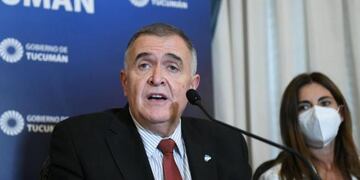 Osvaldo Jaldo, gobernador de Tucumán.