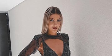 Cande Ruggeri en los Premios Martín Fierro Digital. (Foto: Instagram)