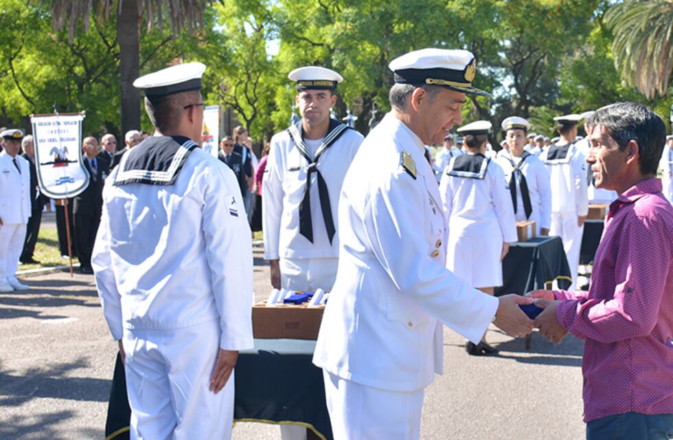 Acto por el 126º aniversario de la creación de la Base Naval Puerto Belgrano