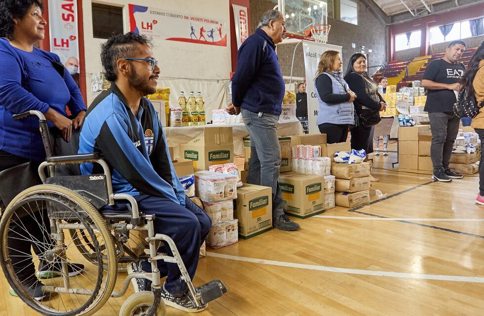 Las Heras solidaria: más de 5 toneladas de alimentos fueron donados a comedores y merenderos