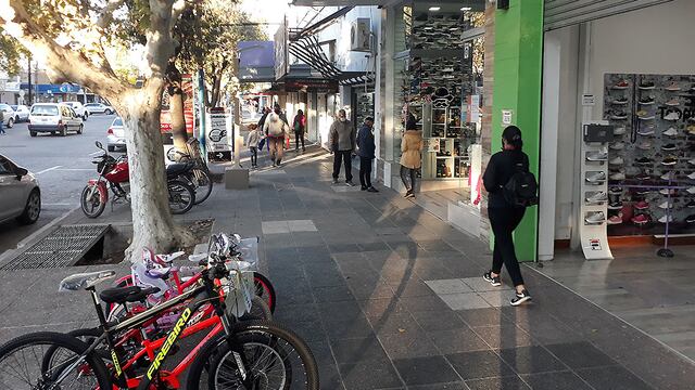 Un fantasma invadió las calles céntricas de General Alvear. Archivo.