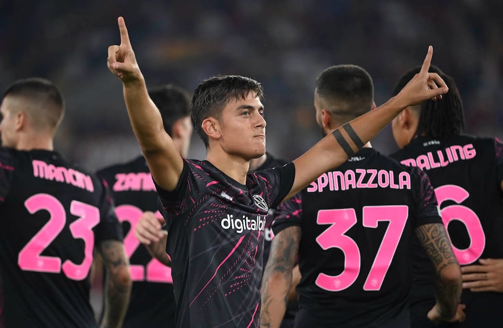 La espectacular volea con la que Paulo Dybala marcó el empate en el Inter-Roma