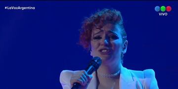 Emilia Soler interpretó "Par mil" en los cuartos de final y cautivó a todos.